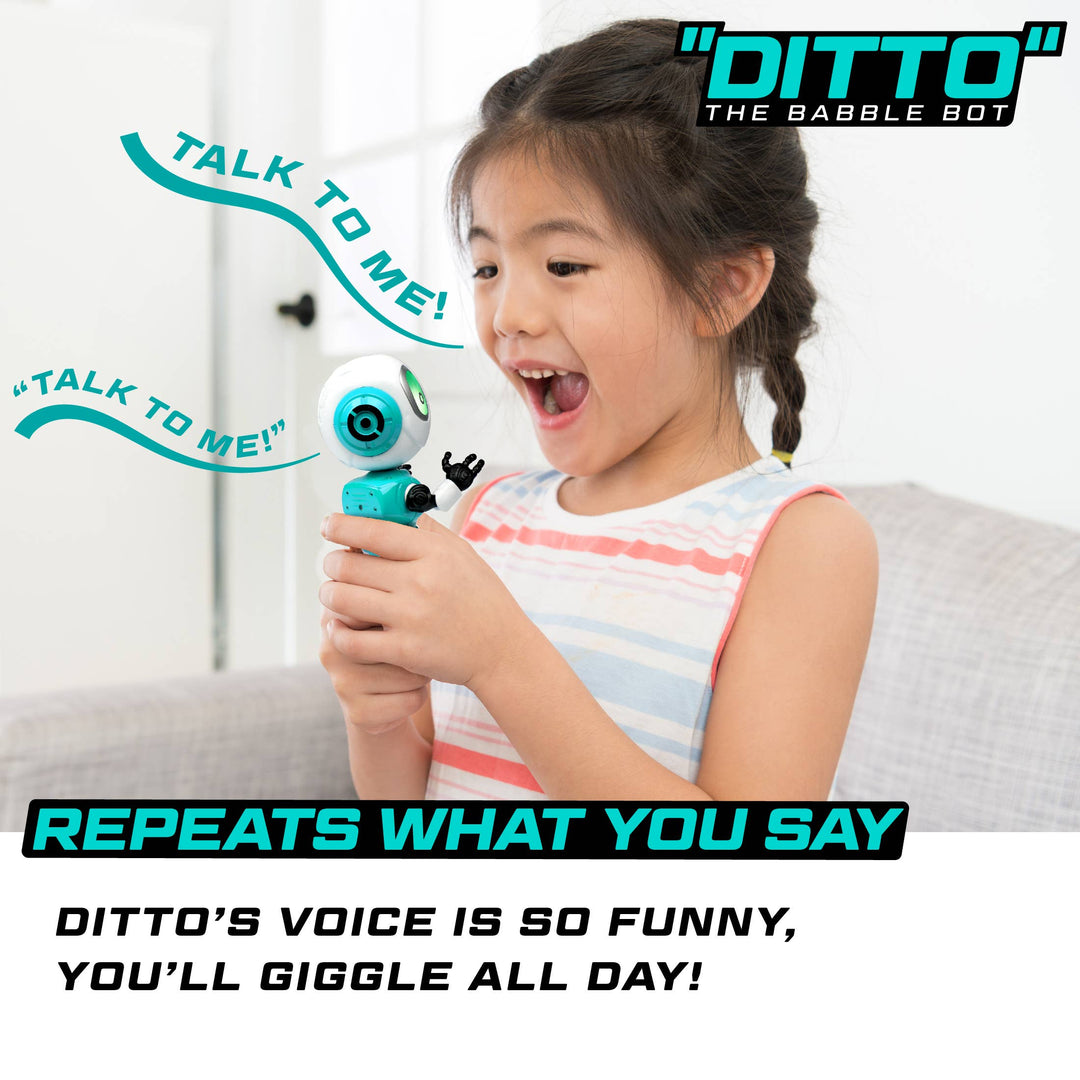 Blue Ditto Talking Robot STEM