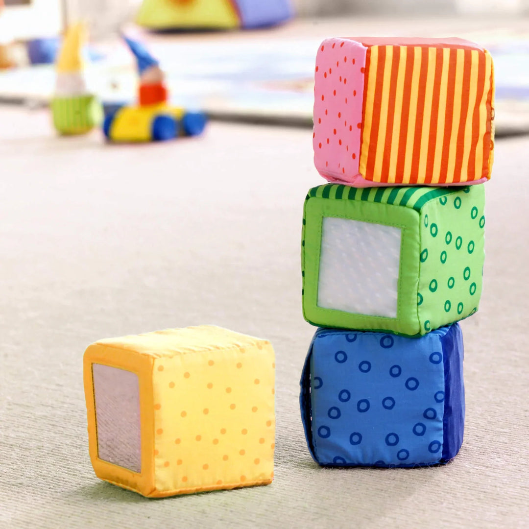 Baby's 4 Piece Soft Block Set