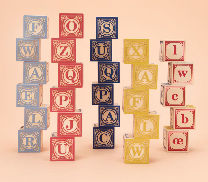 Wooden Alphabet Blocks