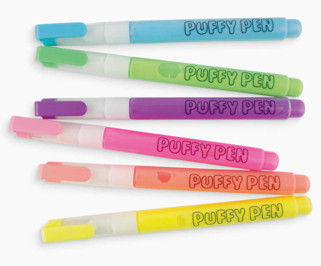 Magic Neon Puffy Pens