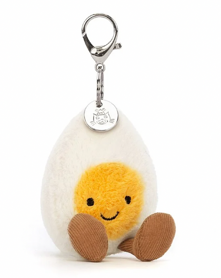 Amuseable Happy Boiled Egg Bag Charm