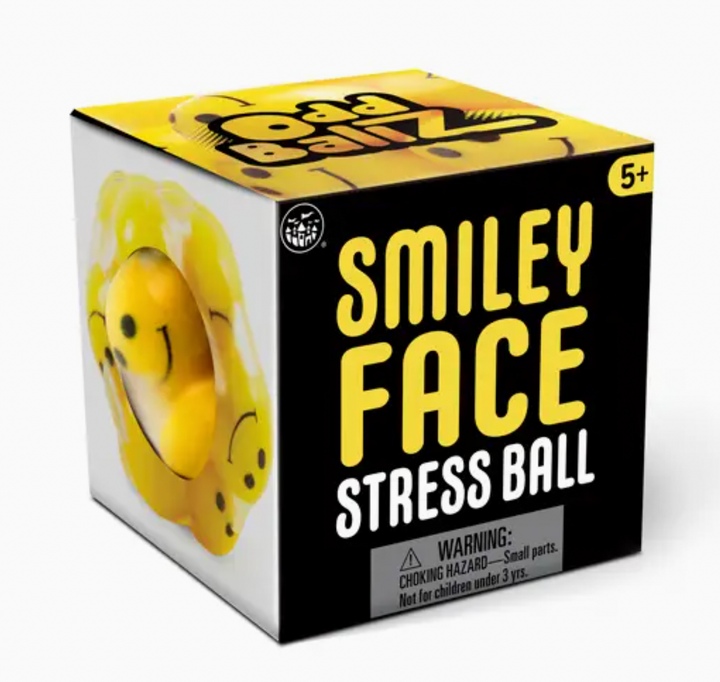 Smiley Face Ball- Stress Ball