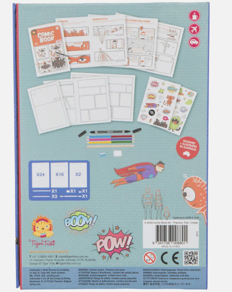 Comic Book Kit - Practice. Plan. Create