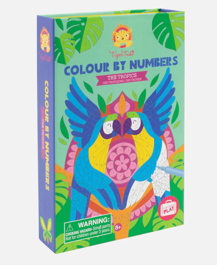 Color By Numbers- The Tropics