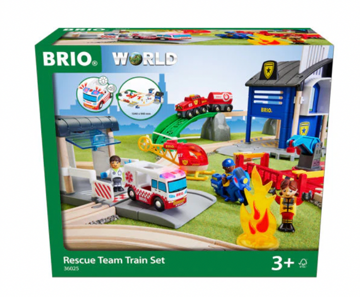 Rescue Team Train Set