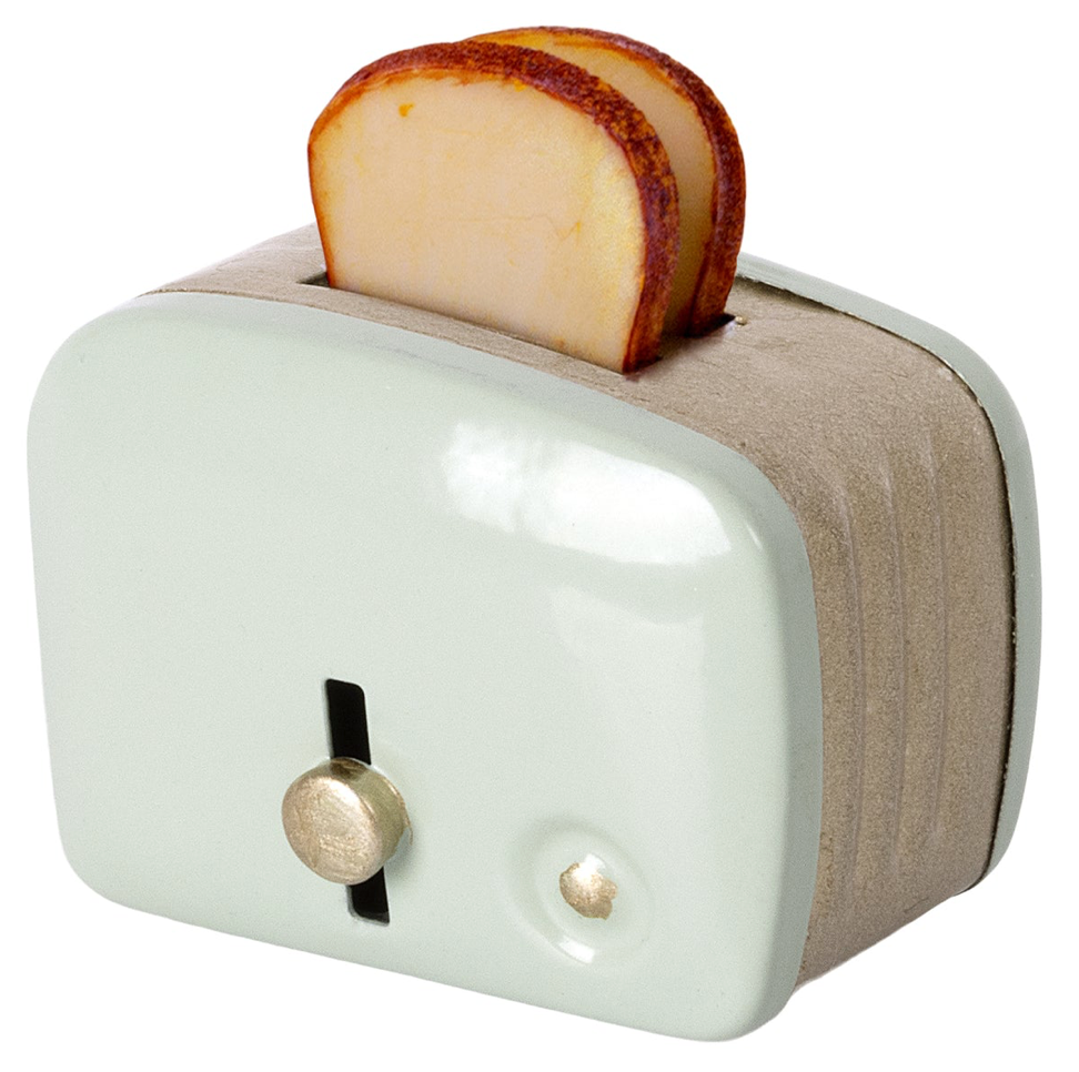 Miniature Toaster & Bread