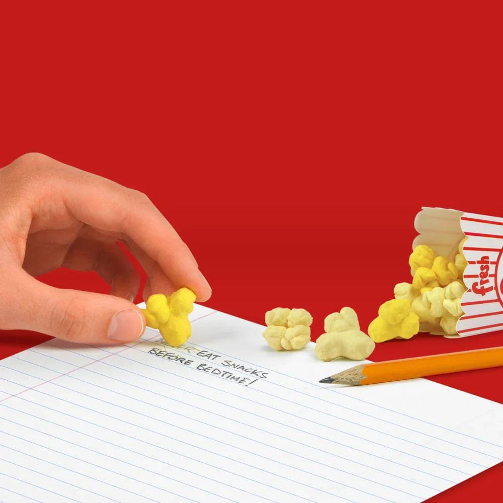 Fresh Popcorn Erasers