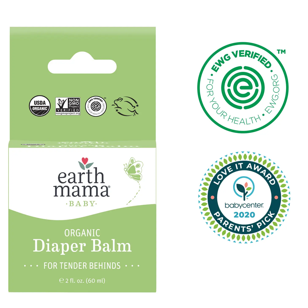 Organic Diaper Balm - 2oz