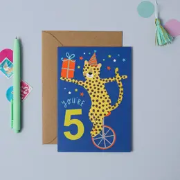 Children's Milestone Birthday Card